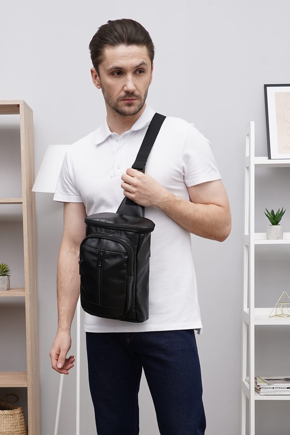 Сумка через плече Tiger Mono Pearl Чорний