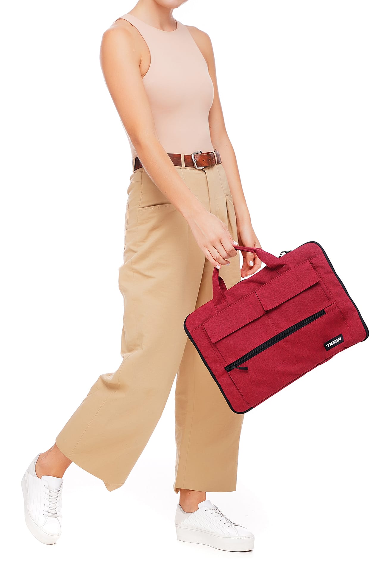 Сумка для ноутбука 15.6" Tiger Dable Котон бордо