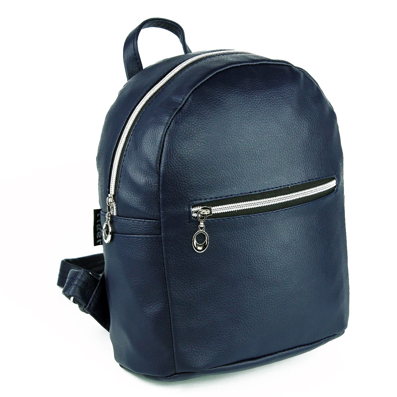 Жіночий рюкзак Tiger Mini Plain Синій текстурний-2