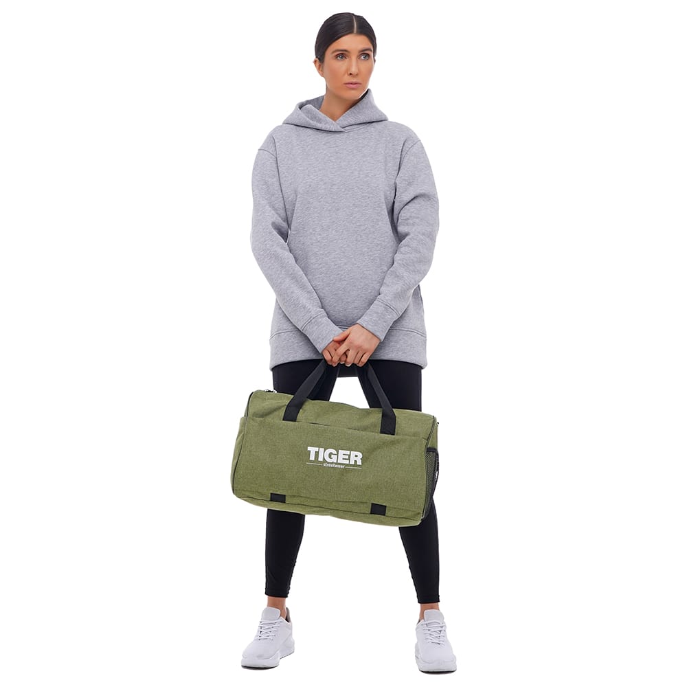 Дорожня сумка Tiger Space Air Print Котон олива