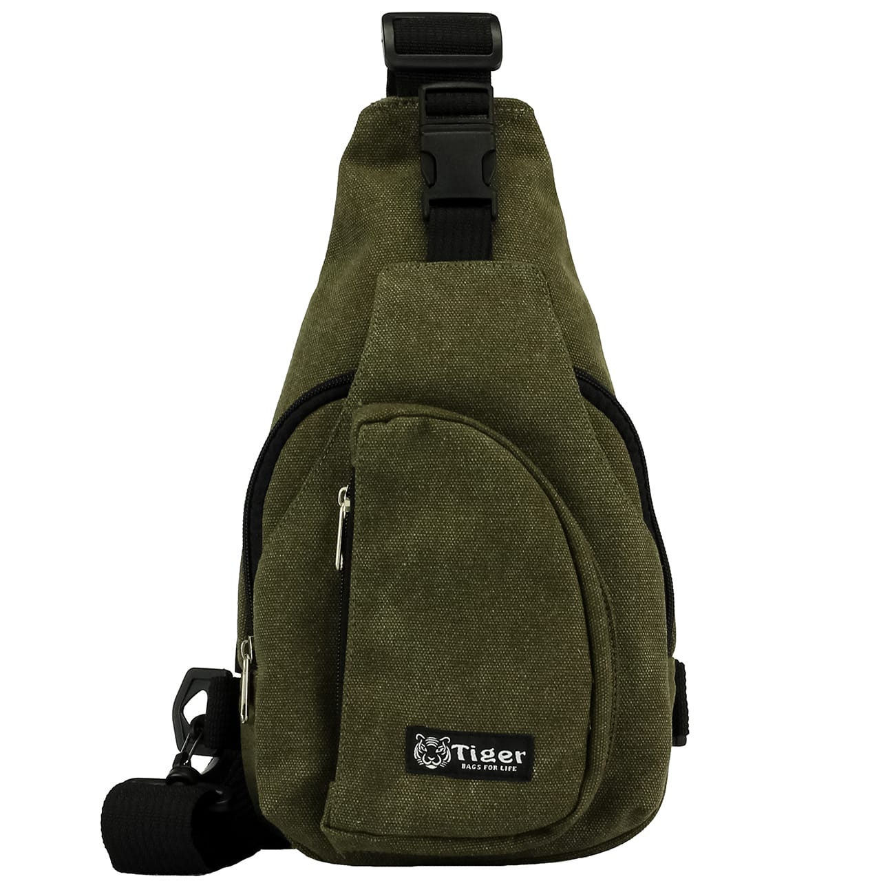 Сумка через плечо Tiger Joker Canvas Хакі