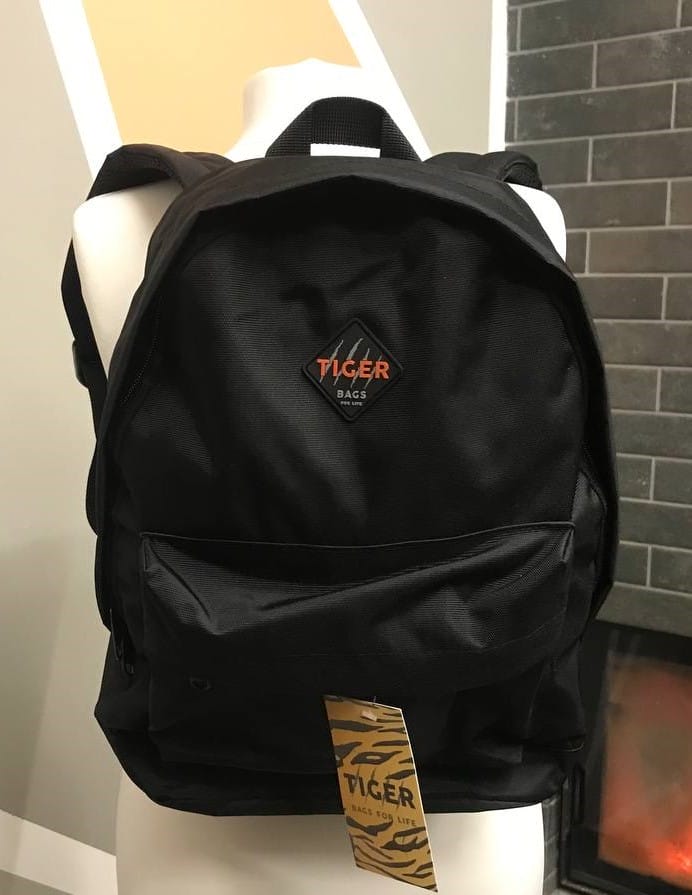 Міський рюкзак Tiger Small Чорний (Гучі)