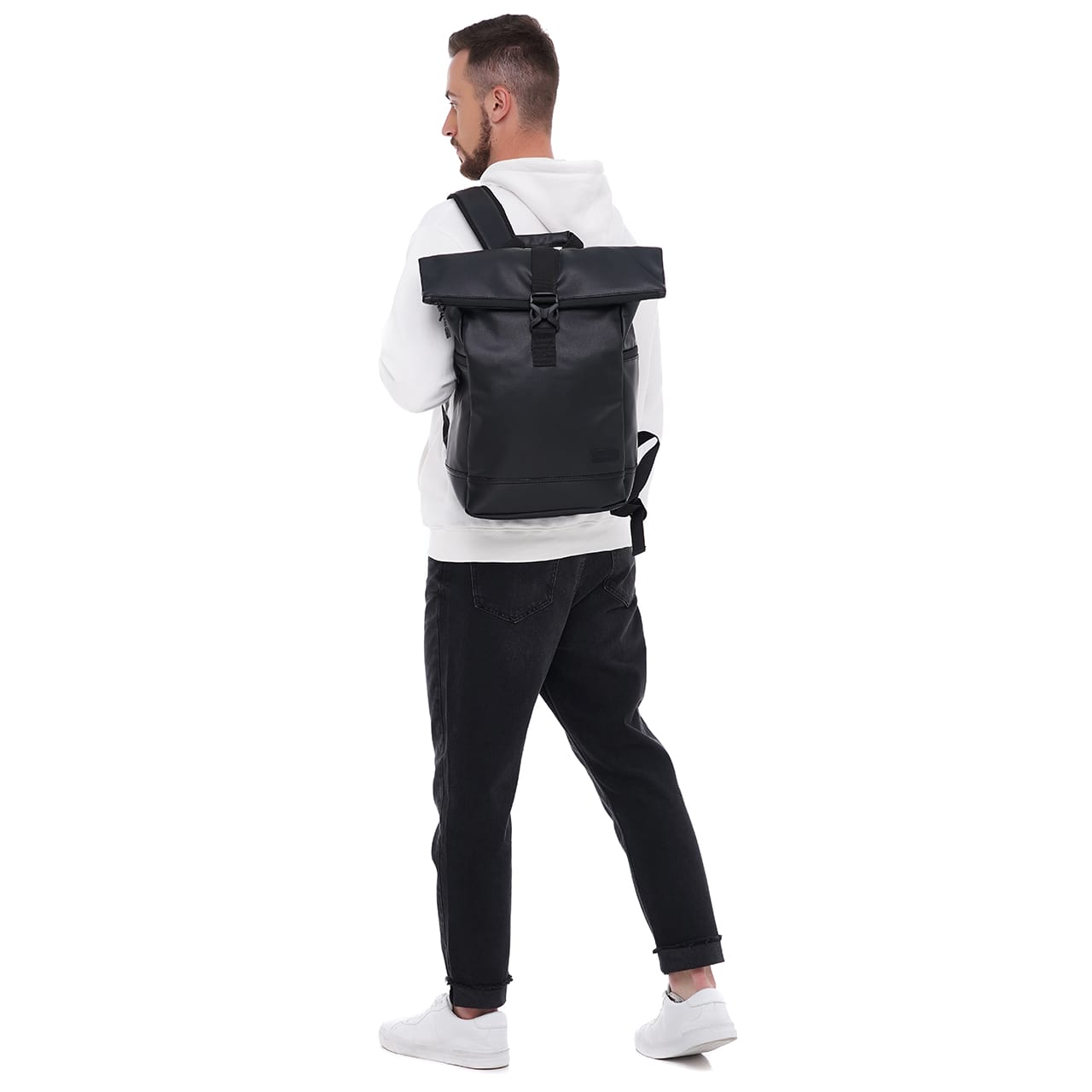 Міський рюкзак Tiger Craft Pearl чорний текстурний