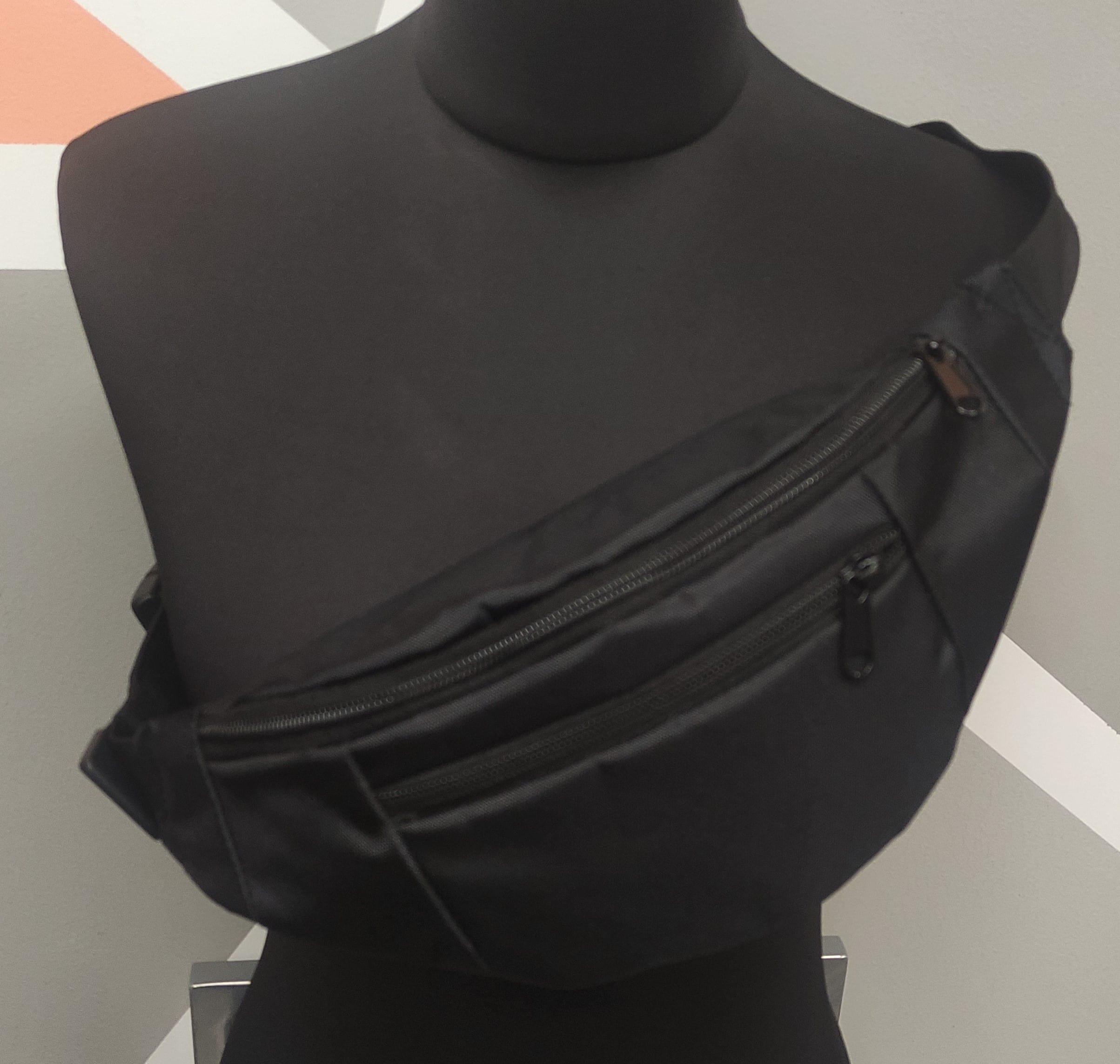 Сумка поясна Tiger Oliver Чорний (Гучі)