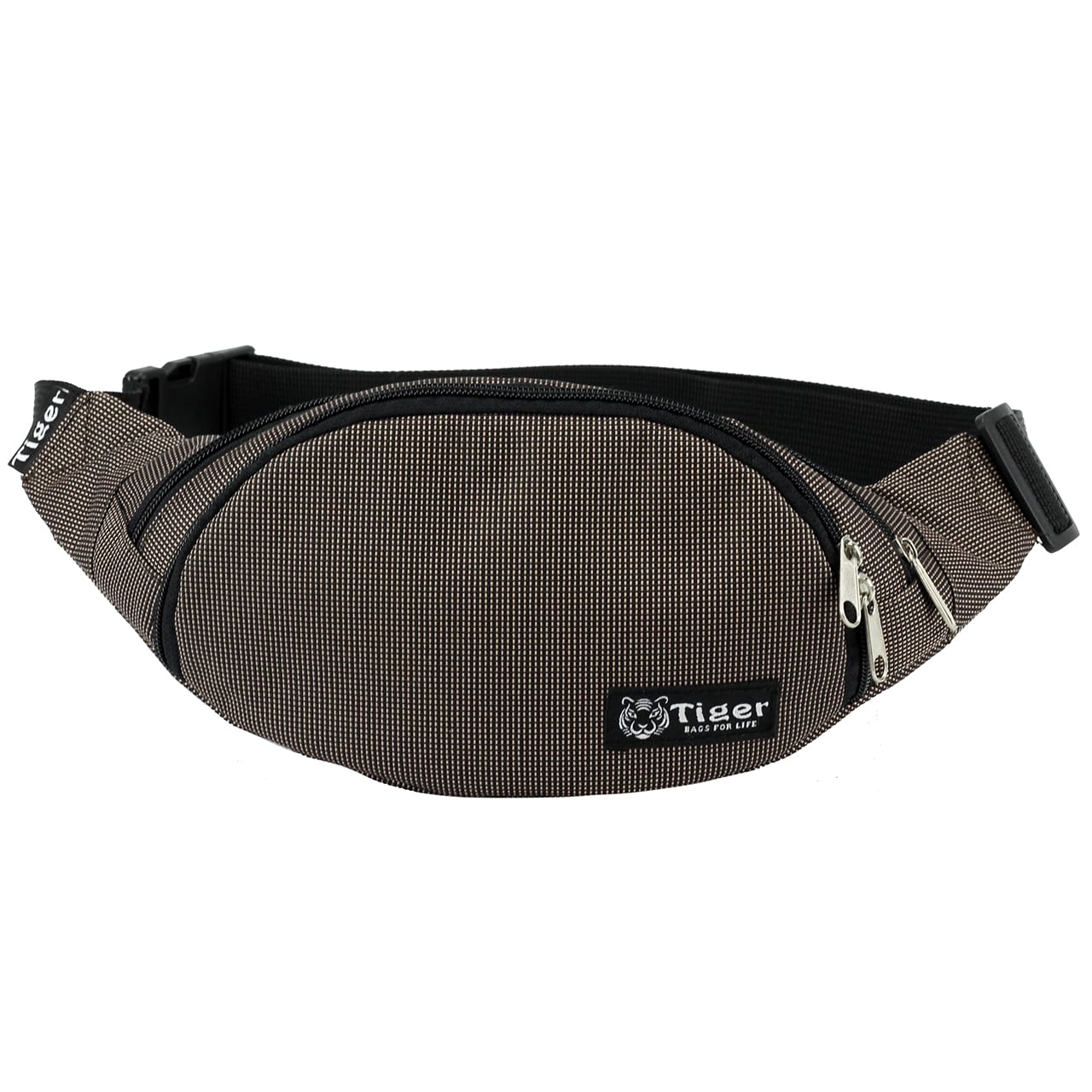 Сумка бананка Tiger Moon 1680 Коричневий