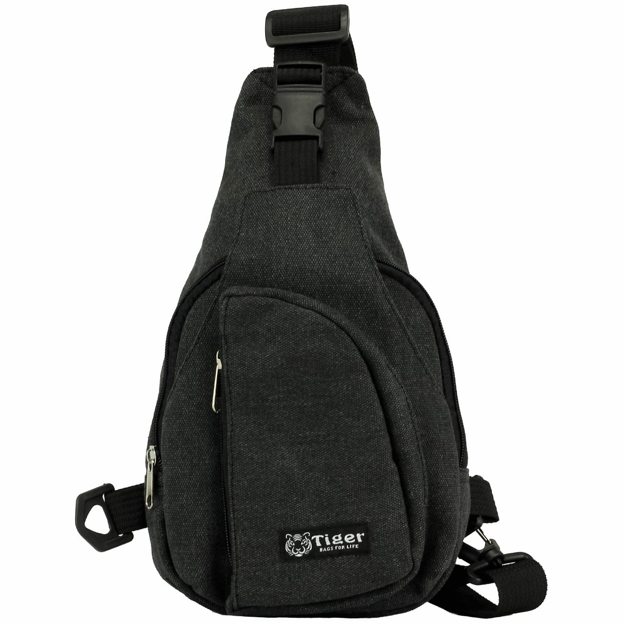 Сумка через плечо Tiger Joker Canvas Сірий темний