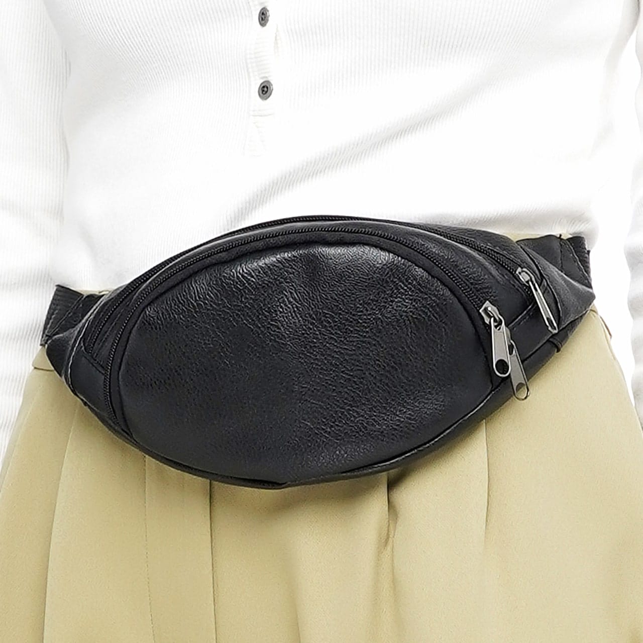 Сумка поясна Tiger Rio Pearl Чорний