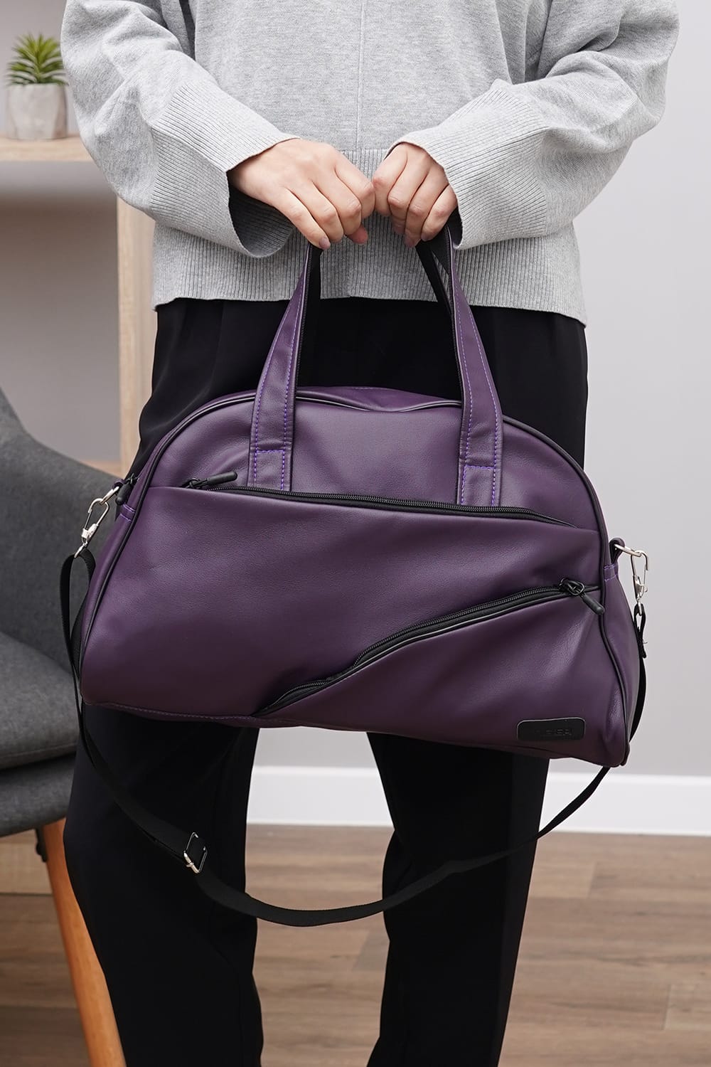 Спортивна Сумка Tiger Fitness Pearl Баклажан