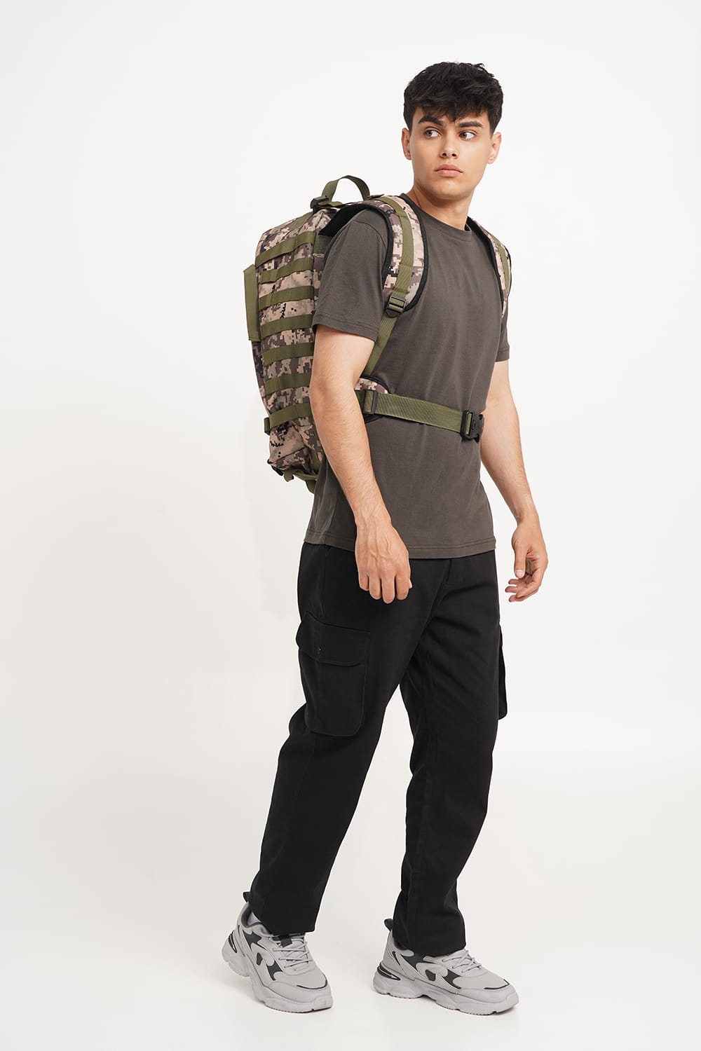 Тактичний рюкзак Tiger Warrior Цифра хакі