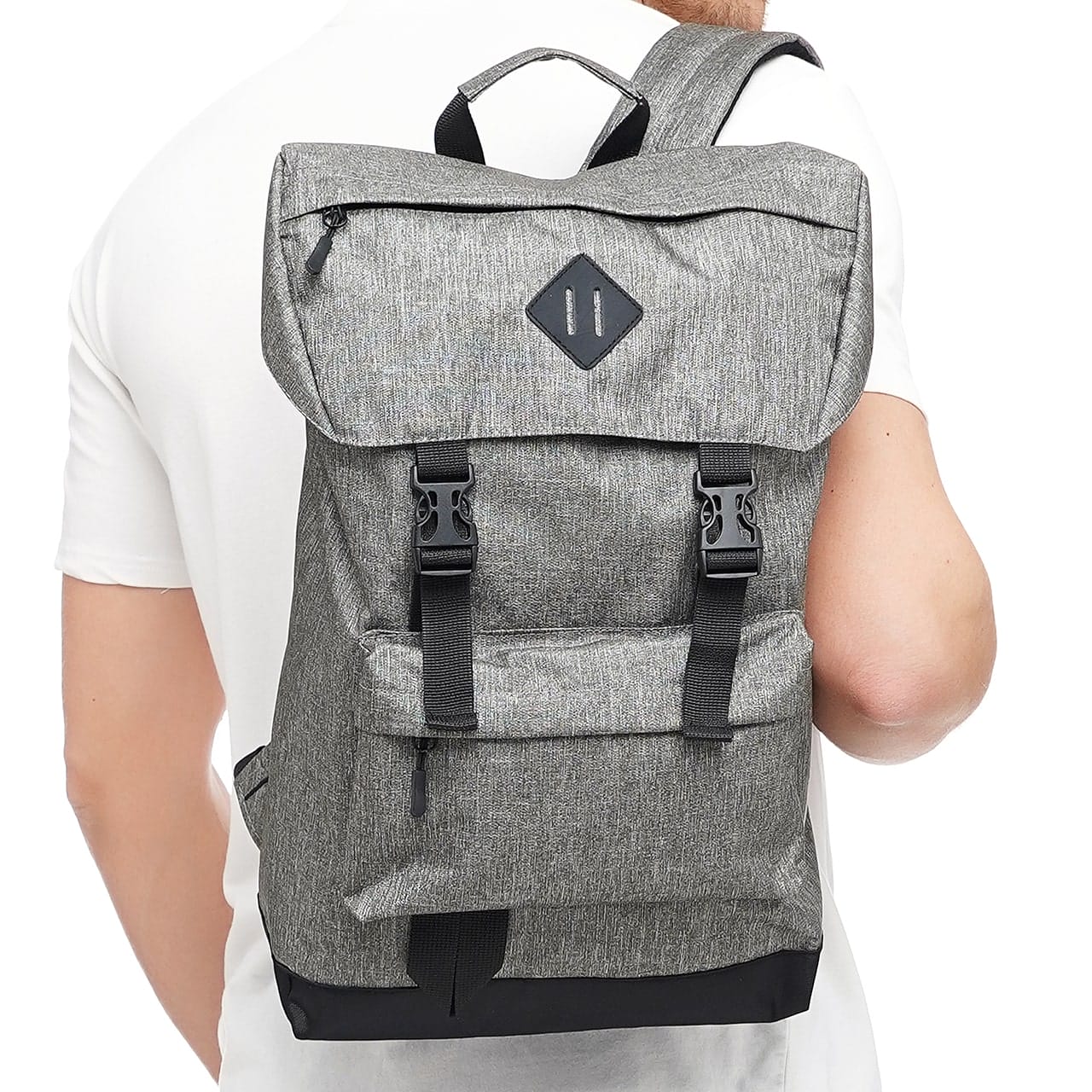 Міський рюкзак Tiger Jone Print Котон сірий 2