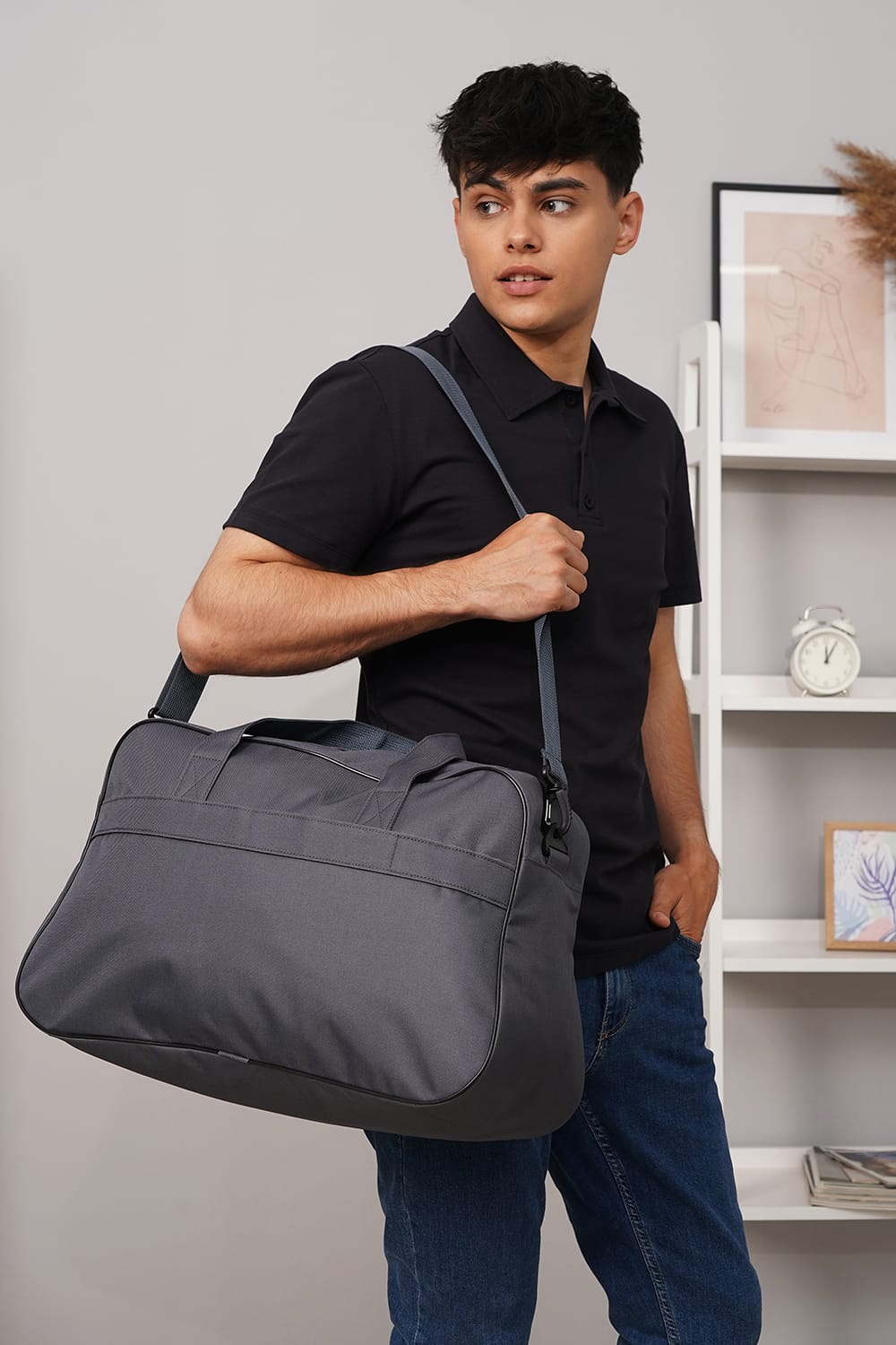 Сумка Tiger Pearl Poly Сіра