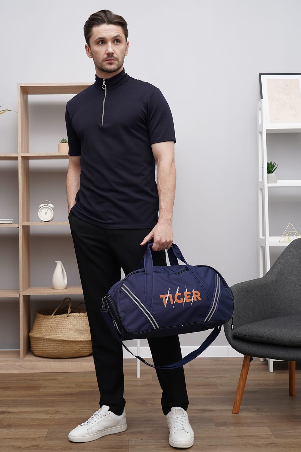 Сумка Tiger Спорт 1 Темно-синій (Гучі)