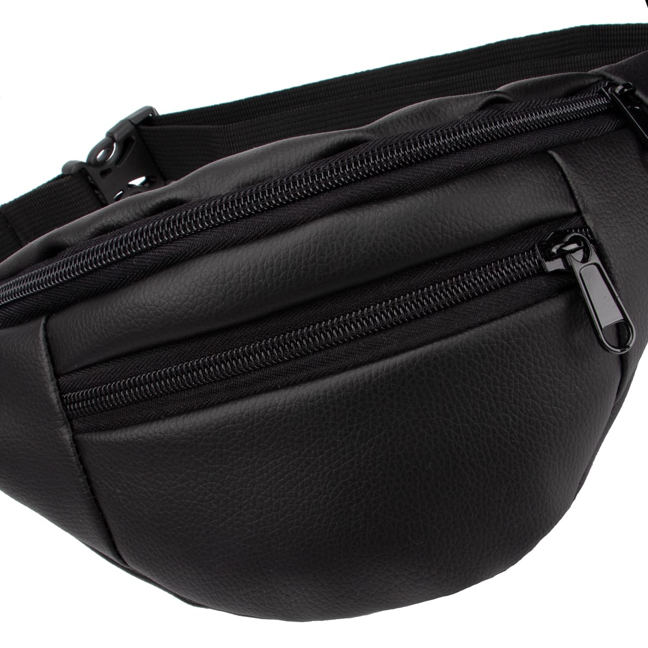 Сумка поясна Tiger Oliver Pearl Чорний текстурний