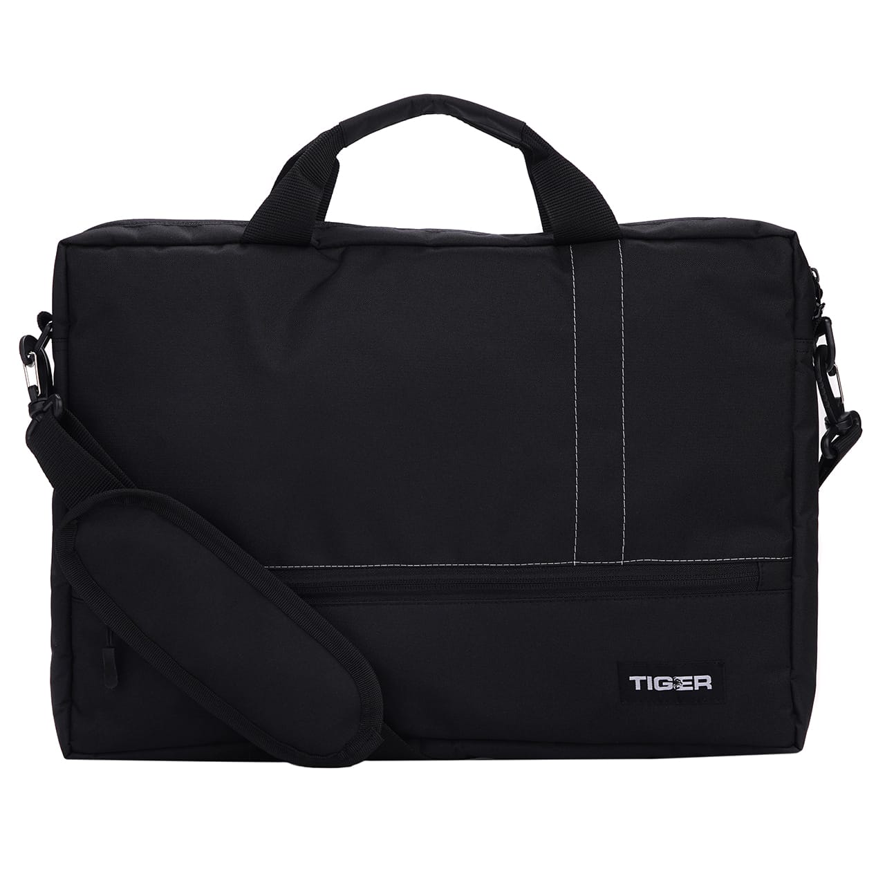 Сумка для ноутбука 15.6" велика Tiger чорна