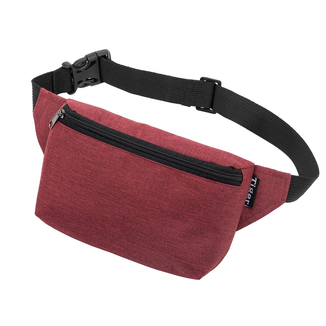 Сумка поясна Tiger Ficsi Print Котон бордо