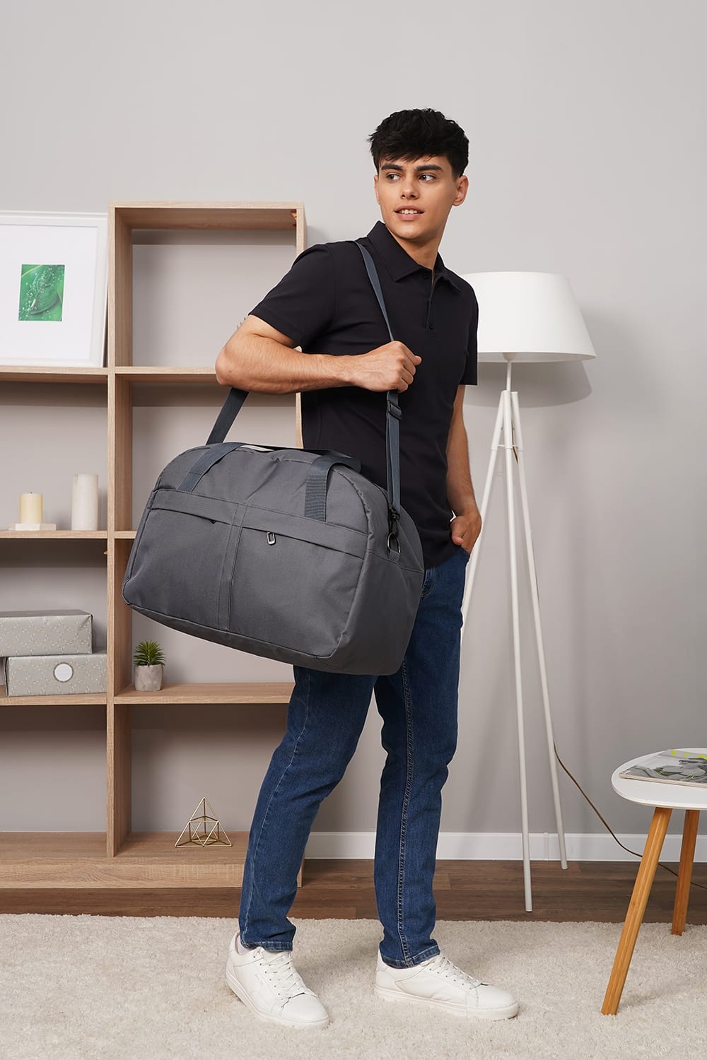 Дорожня сумка Tiger Athletic-2 Cірий