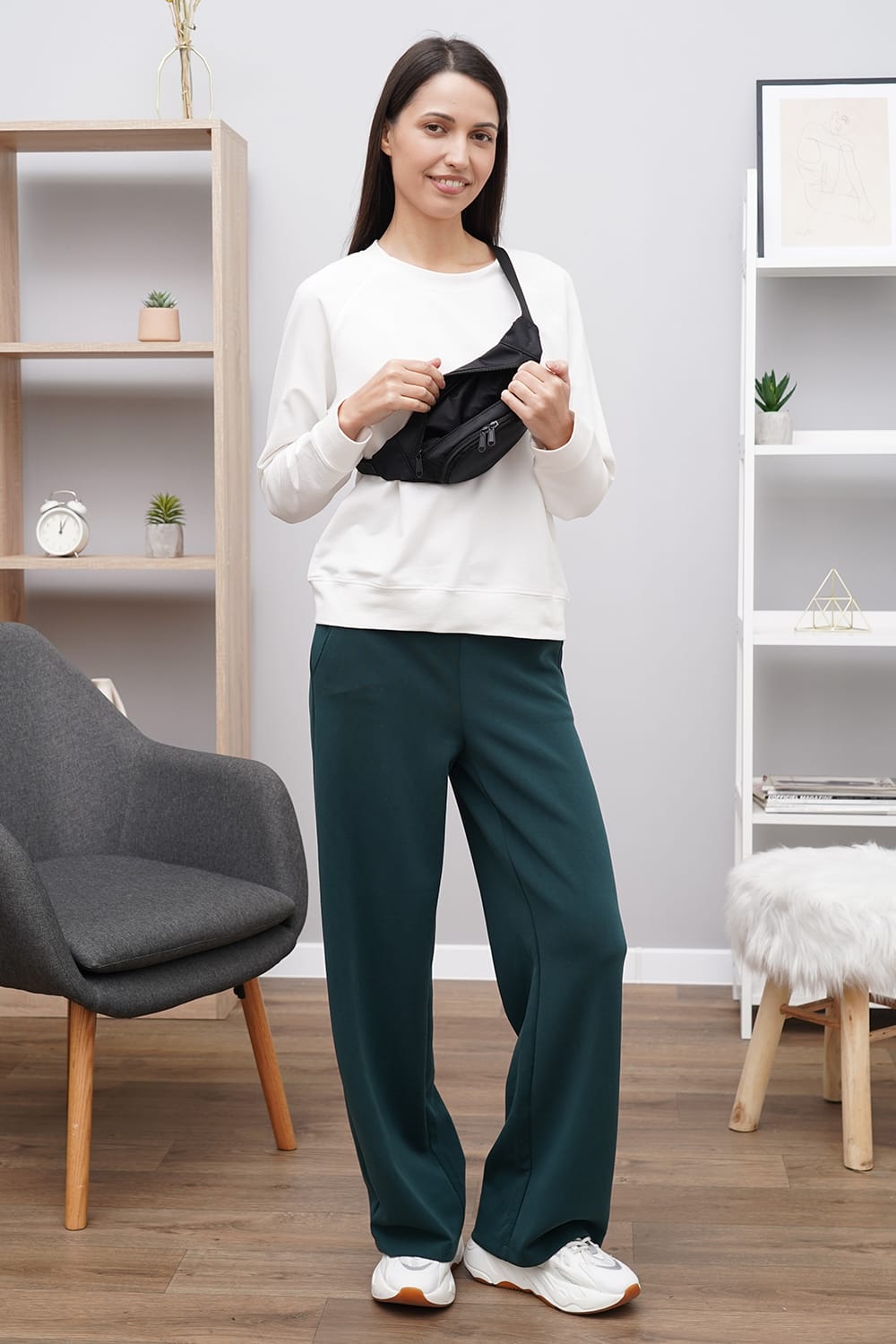 Сумка поясна Tiger Rio Чорний (Гучі)