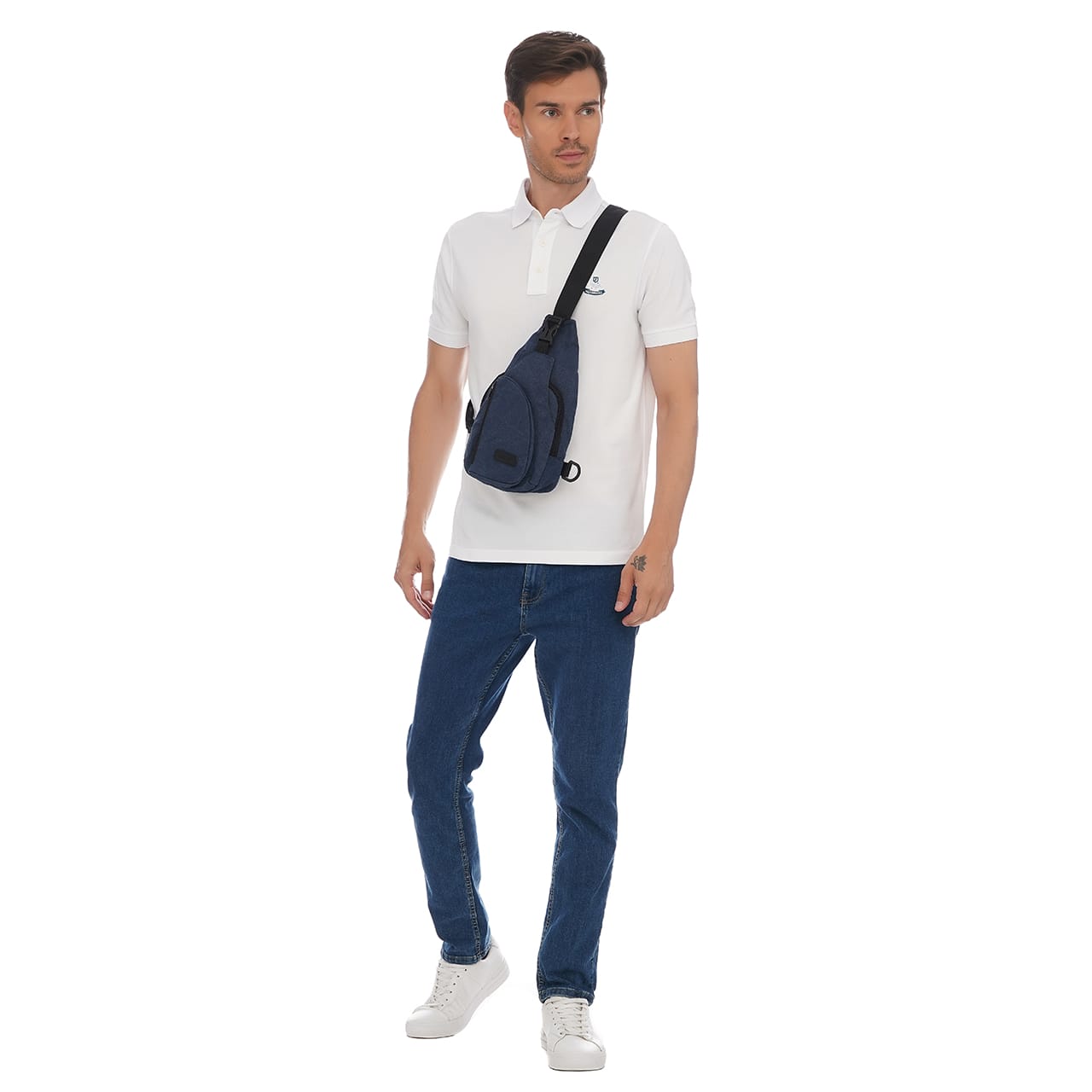 Сумка через плече Tiger Joker Canvas Синій