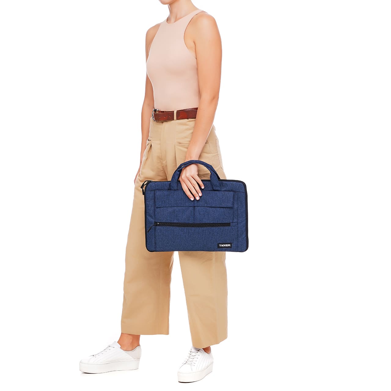 Сумка для ноутбука 15.6" Tiger Dable Котон синій