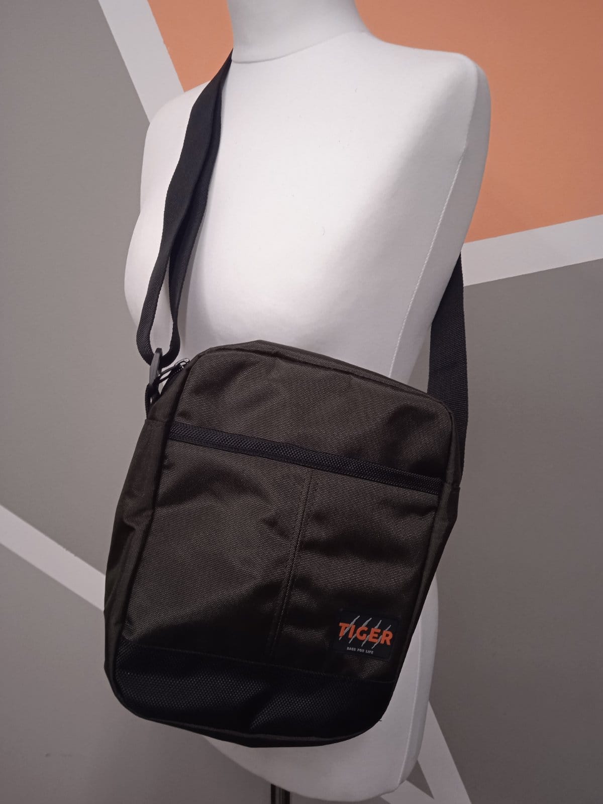 Сумка через плече Tiger Hip Хакі темний (Гучі)