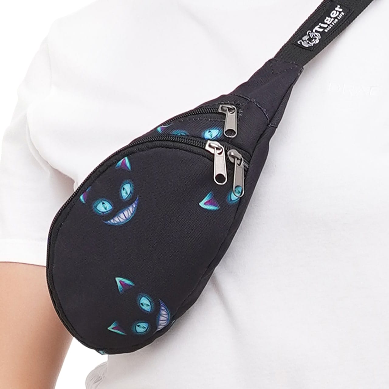 Сумка поясна Tiger Rio Print+ Чеширський кіт