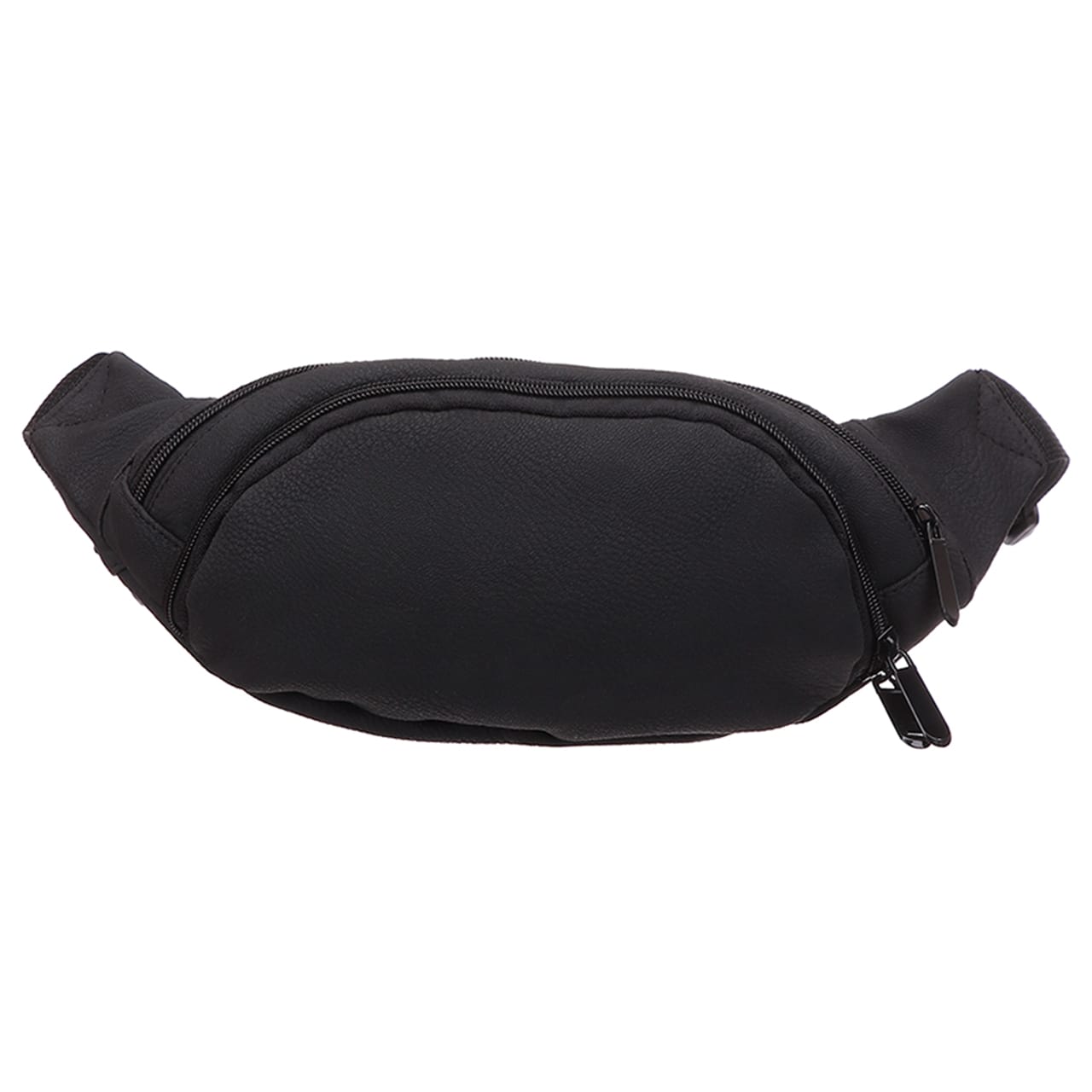 Сумка бананка Tiger Moon Pearl Чорний замш