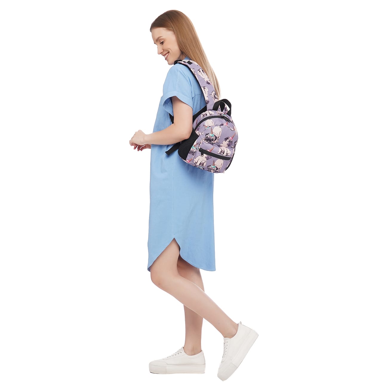 Рюкзак Tiger Baby Print+ Веселий мопс