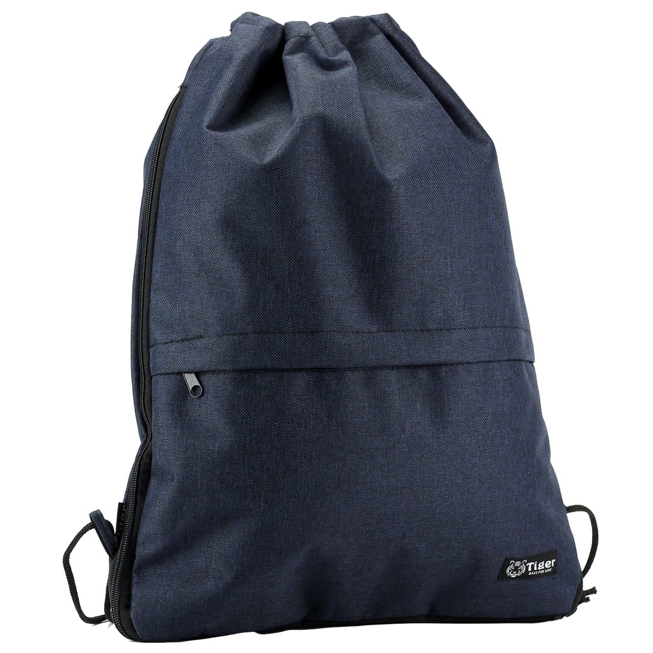 Рюкзак-мешок для взуття Tiger Котон синій