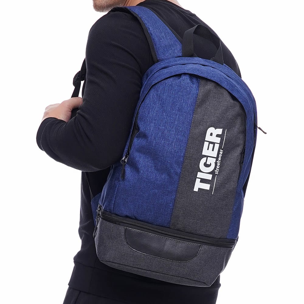 Міський рюкзак Tiger Class Print Котон синій 2