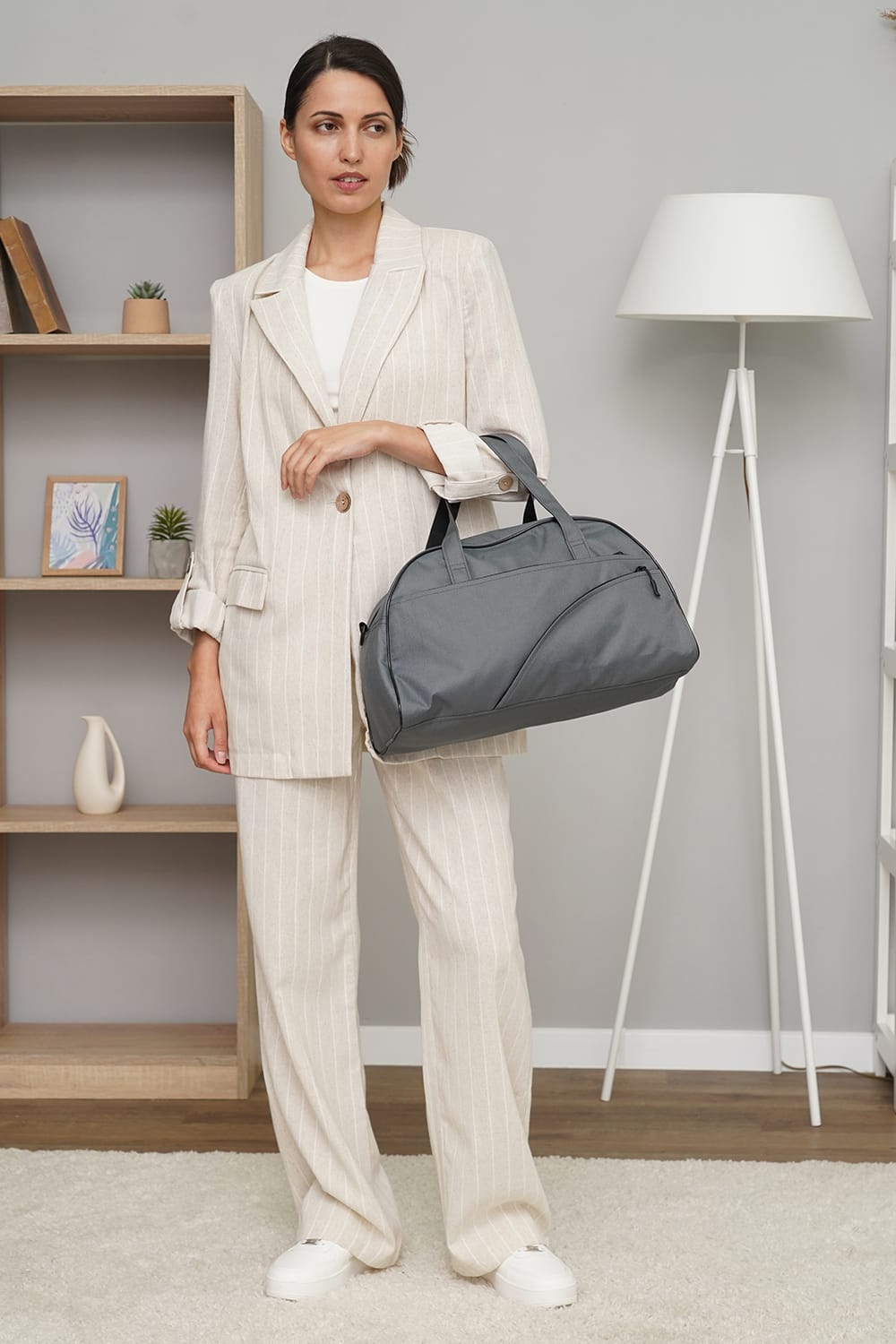 Сумка Tiger Fitness Сіра