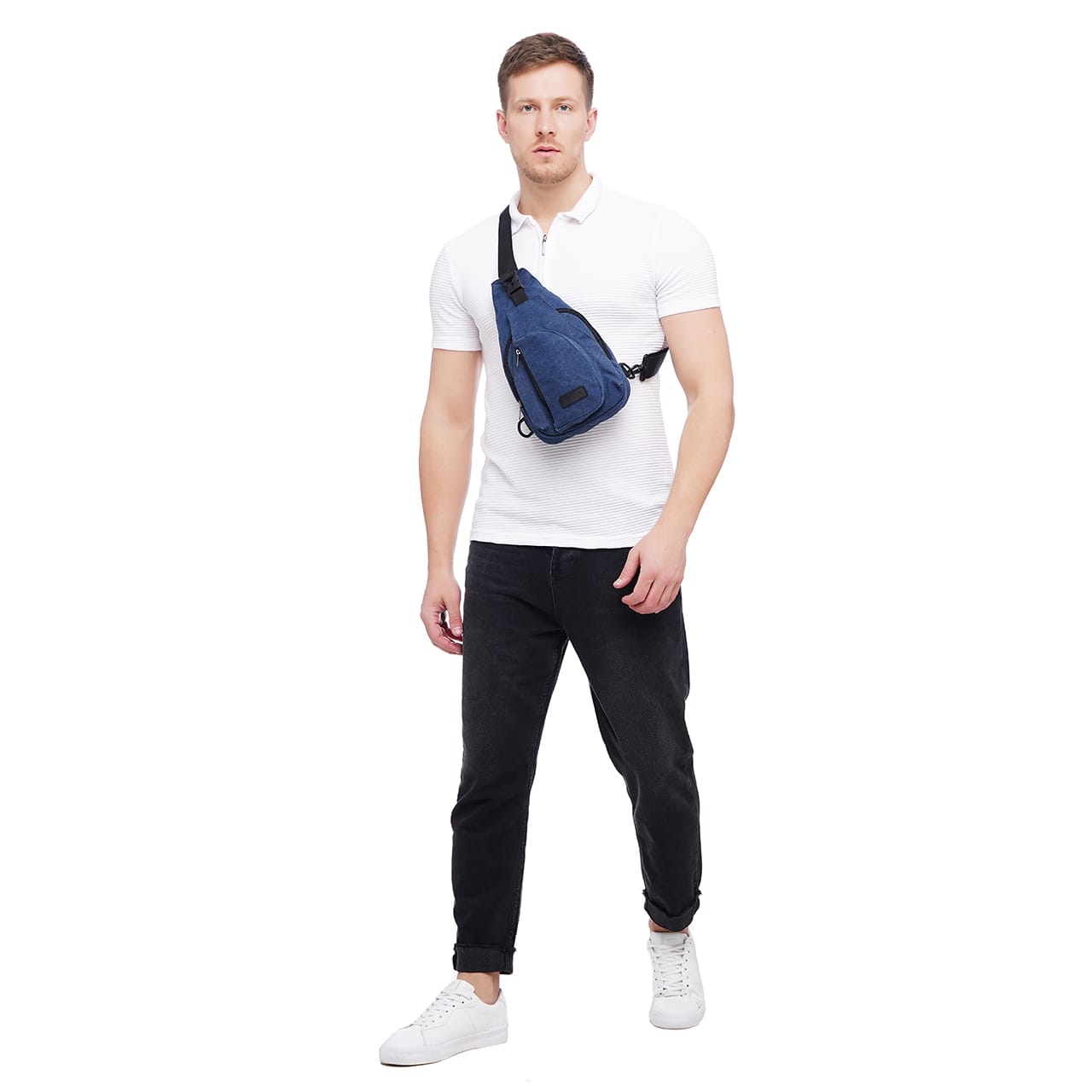 Сумка через плечо Tiger Joker Pearl Котон синій