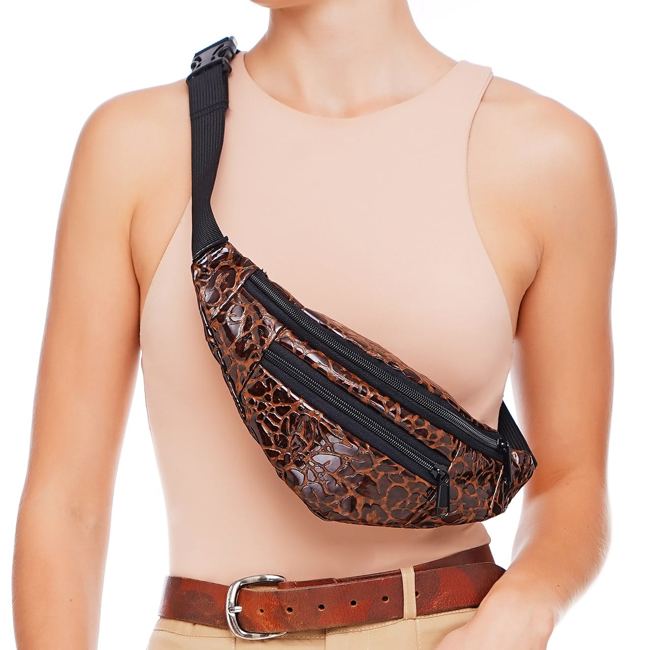 Сумка поясна Tiger Oliver Pearl Гепард