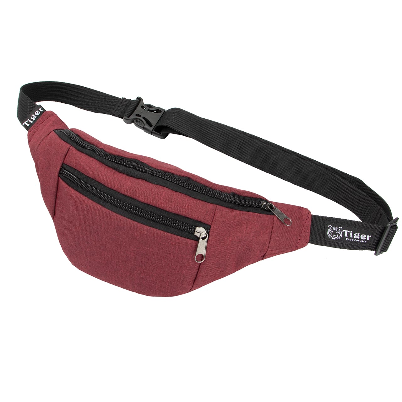Сумка поясна Tiger Oliver Print Котон бордо