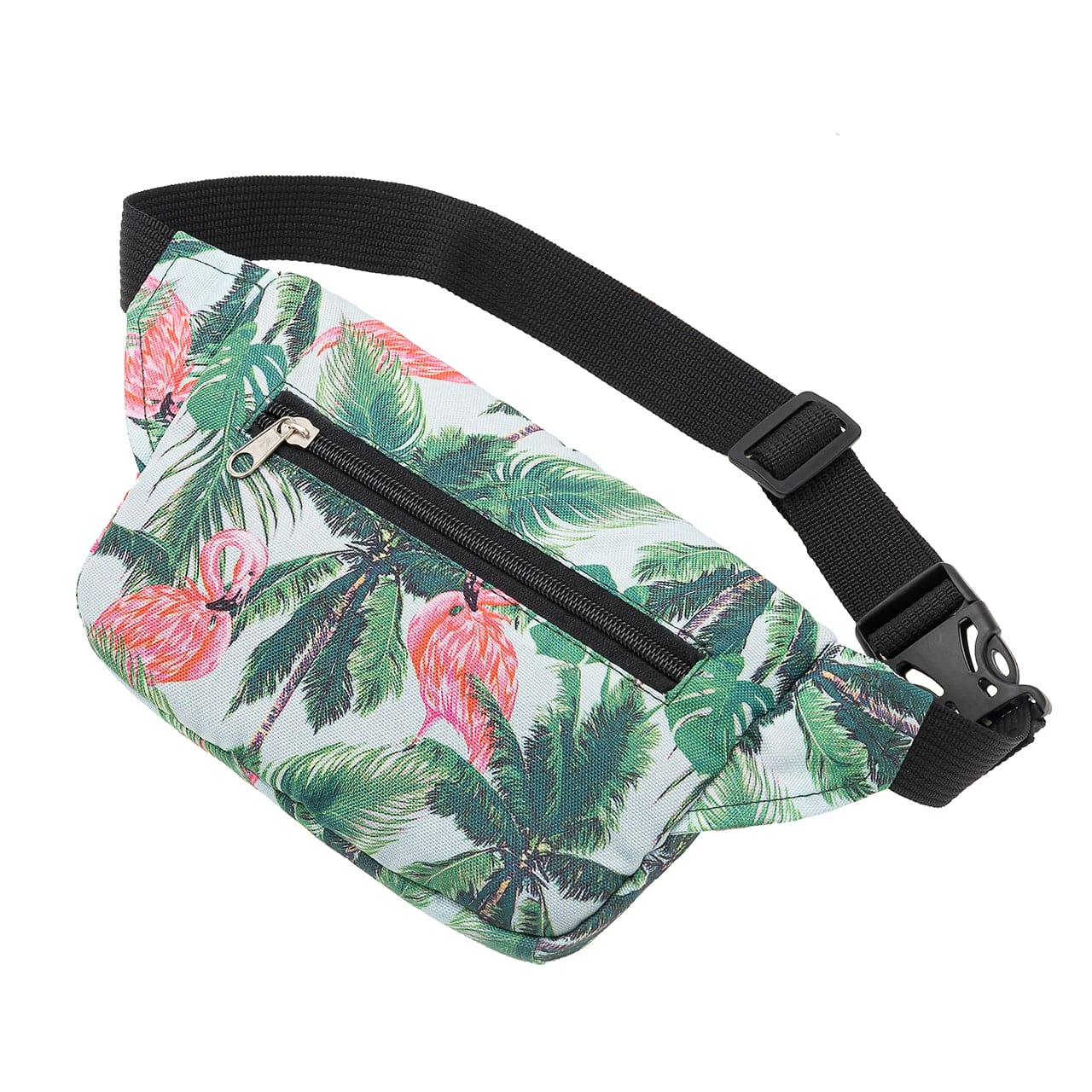 Сумка поясна Tiger Ficsi Print Фламінго світлий