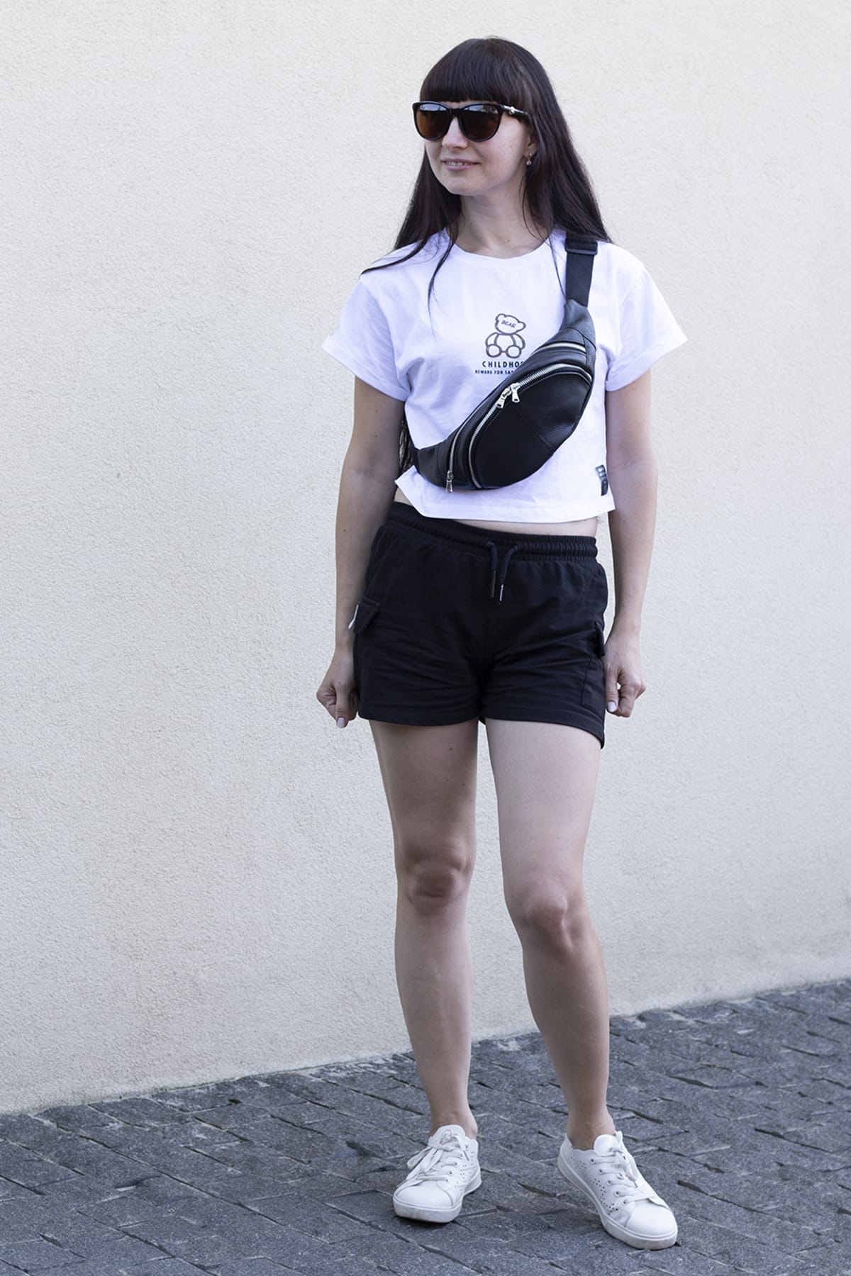 Шкіряна сумка на пояс Moon Gold