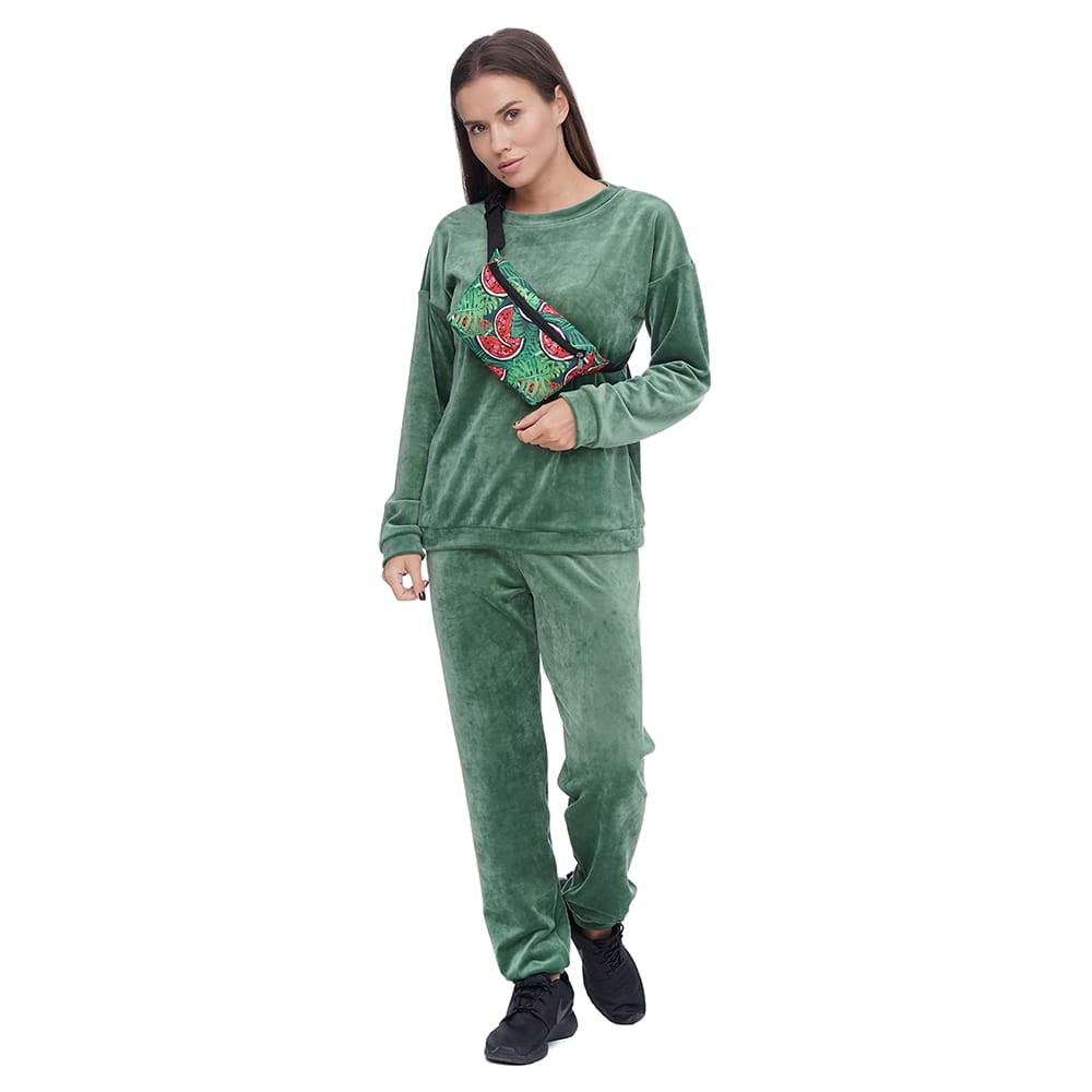 Сумка поясна Tiger Ficsi Print Кавуни зелені