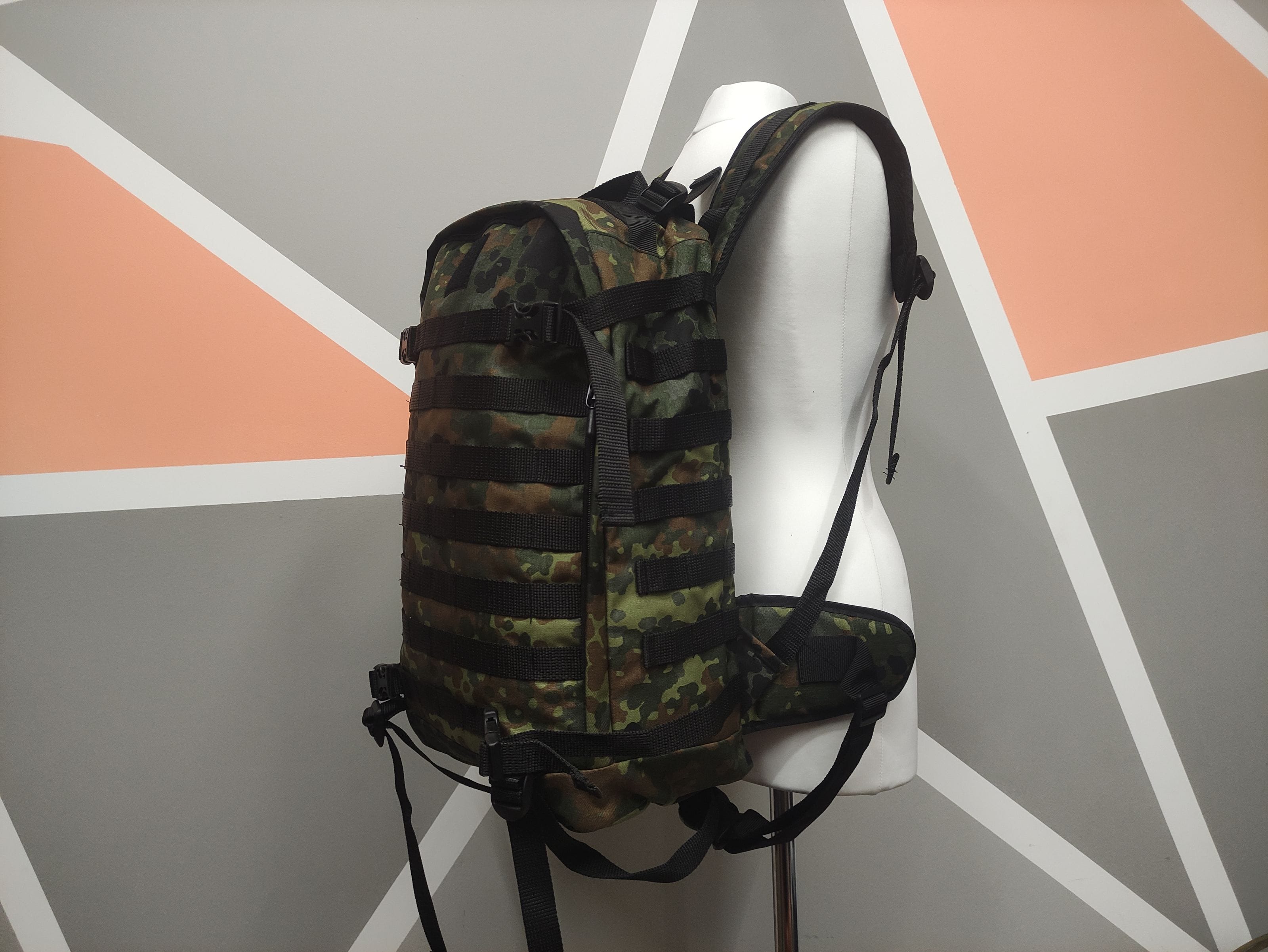 Тактичний рюкзак Tiger Warrior Камуфляж темний