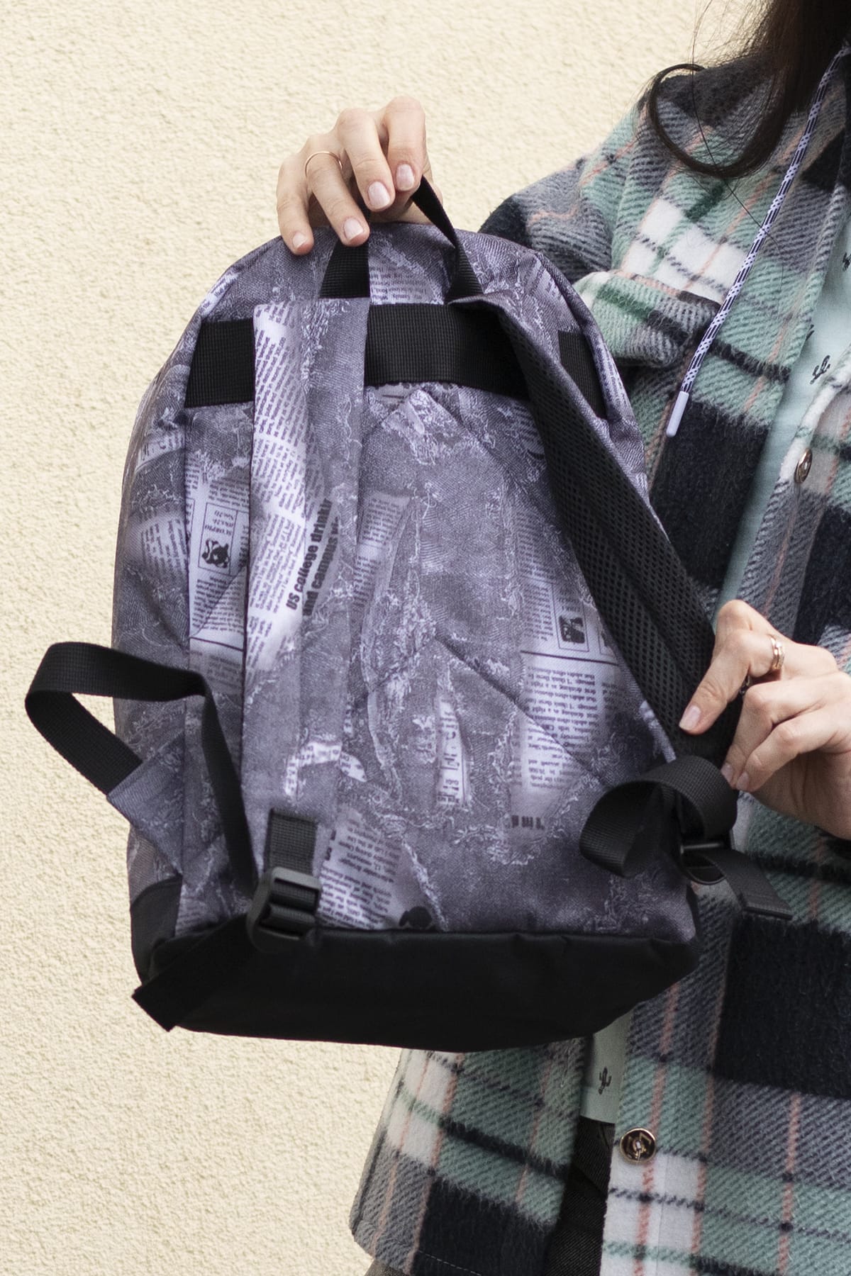 Міський рюкзак Tiger Small Print Газета