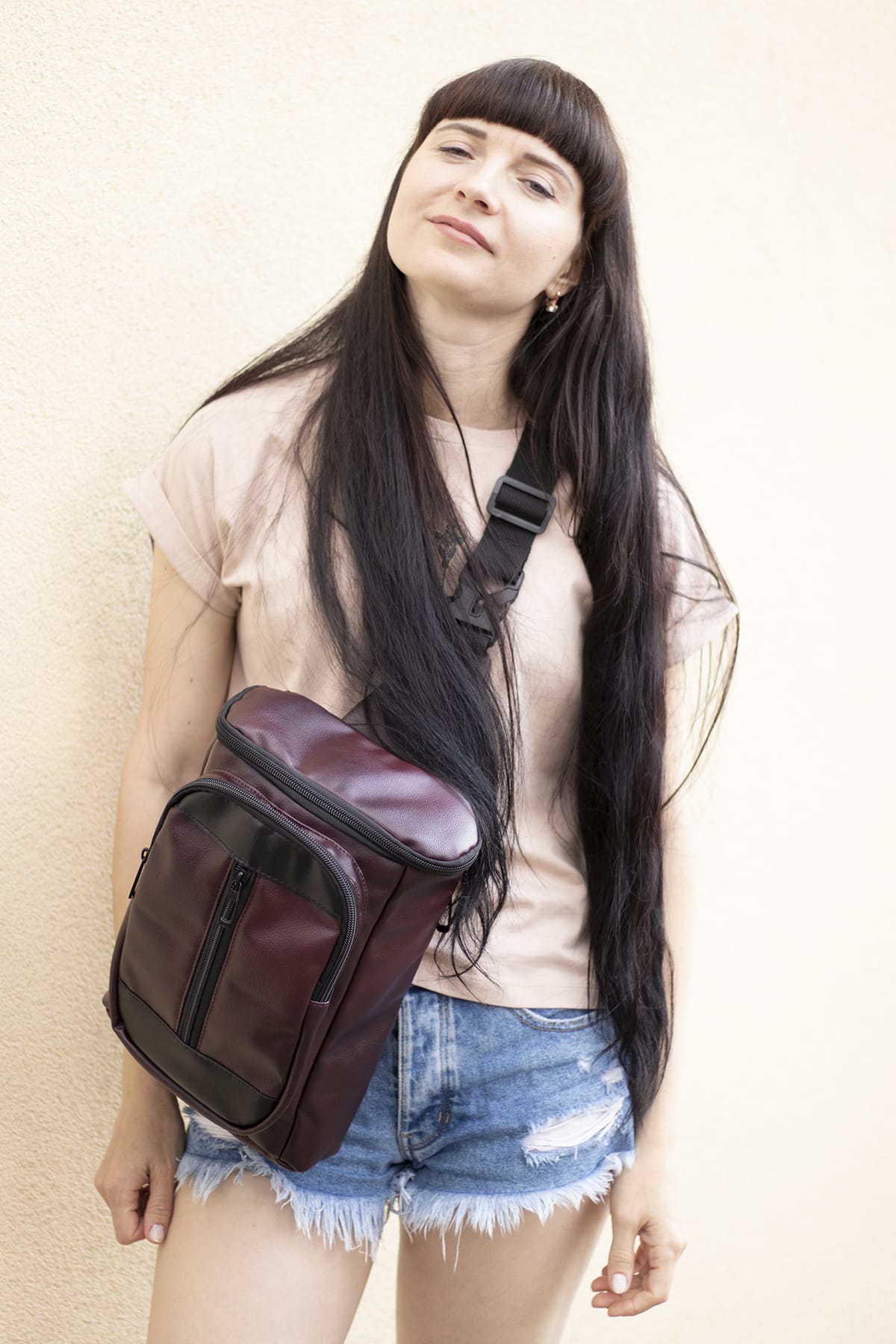 Сумка через плече Tiger Mono Pearl Бордо