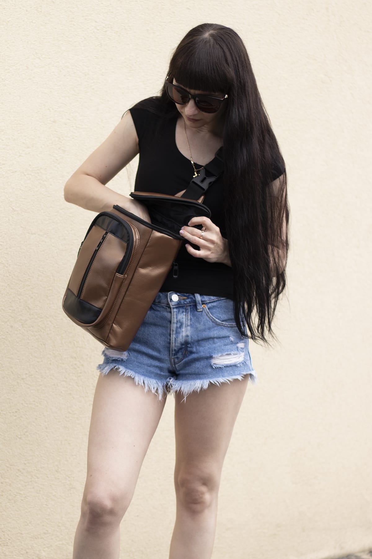 Сумка через плече Tiger Mono Pearl Бронза