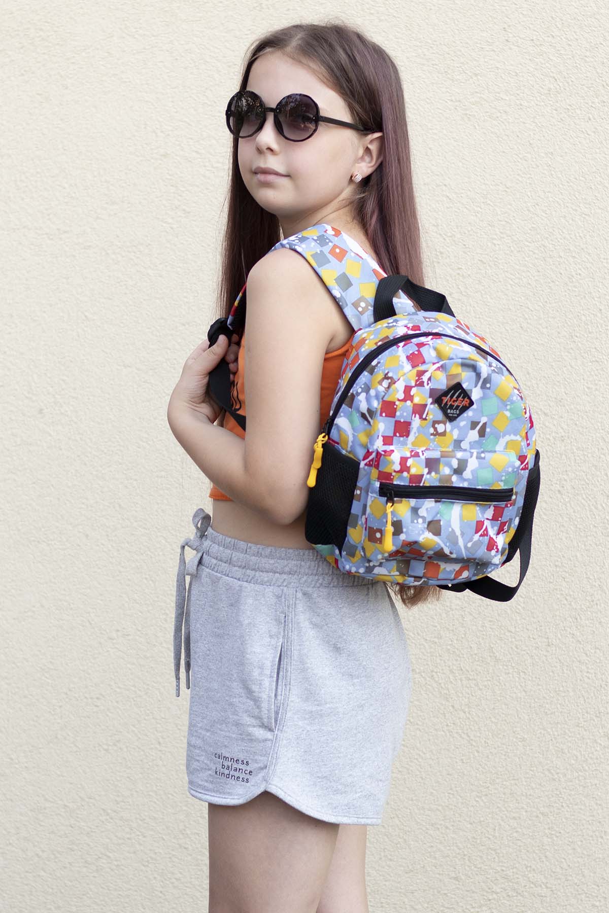 Рюкзак Tiger Baby Print+ Мозаїка світла