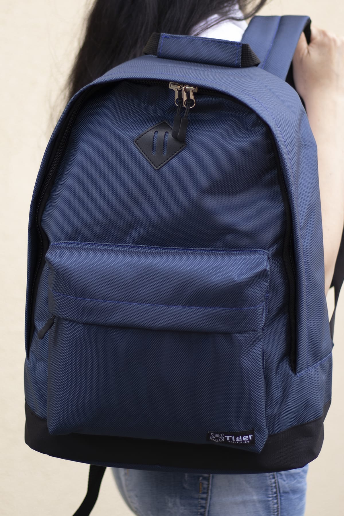 Міський рюкзак Tiger Big 1680 темно-синій